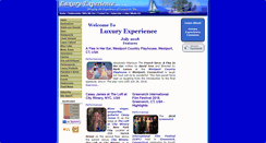 Desktop Screenshot of luxuryexperience.com